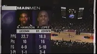 #8 UCONN vs St  John’s [Hamilton vs Lopez] (1998)