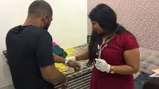 Injection Fear Comedy | Doctor vs Patient Funny Video | Family Friendly