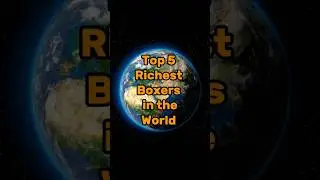 Top 5 richest boxer in the world 😱🤯 #top5 #rich #miketyson #boxing