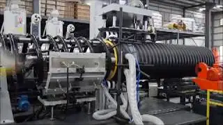 Steel Reinforced Corrugated Pipe Machine