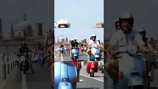 #vespa rich history more then Hollywood flix #scooter #moto #pinkorange #shorts