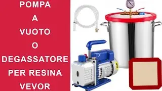 POMPA A VUOTO PER RESINA VEVOR
