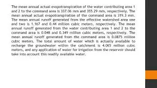 Water Balance Model Implications for Groundwater Recharge Estimation in Data Scarce Arid Catchment,
