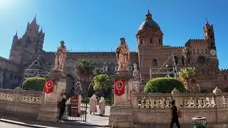 Euro TRIP ITALY Day7(Palermo Cathedral)by OsmoPocket3
