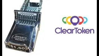 Clear Token - Speed Queen Washer Coin Slide