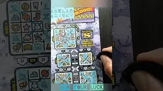 Lucky Lines Multiplier Scratch Card | Win Your Luck #shorts