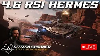 Vertical 4.6 Patch Day take 2! RSI Hermes Testing !tobii !virpil !mts