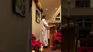 Living Waters Lutheran Church, Ringoes, NJ - Sermon of Rev. Lee Zandstra - 12/24/17