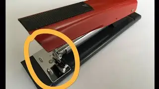 B&uuml;rotacker, B&uuml;rohefter Trick, unbekannte Funktion - Office Stapler trick
