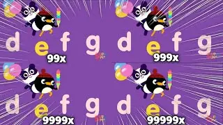 Super Simple Songs Abc Alphabet Song Abcd With Balloon Intro at 999999x Speed