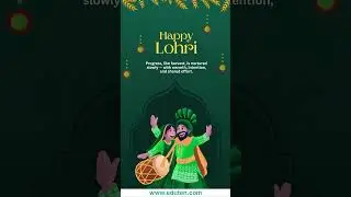 Happy Lohri 2026 | Celebrating Harvest, Togetherness & New Beginnings | Eduten
