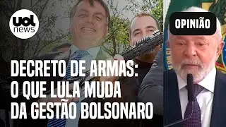 Decreto de armas: Veja mudanças entre gestão Lula e governo Bolsonaro; Madeleine: 'Mudou de patamar'