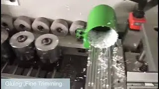 Semi-automatic woodworking edge banding machine