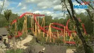 Le Twist, Spinning Coaster, Parc le Pal