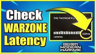 How to check Latency & Ping in Call of Duty Warzone (Easy Method)