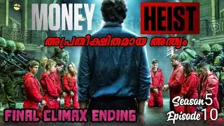 MONEY HEIST Season 5 Episode 10 | Final | English Web Series Explained Malayalam |  Full Explanation