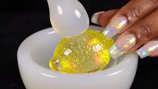 ★ASMR★ ガラスのフルーツを石臼でひたすら砕いていく Grinding Glass Fruit with a Stone Mill #asmr #glass #ai #音フェチ