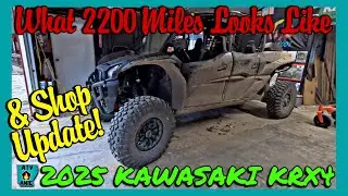 Техническое обслуживание Kawasaki KRX SXS 2025 года + обновление головного магазина