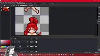 [LPC] Finishing Relm's Hair Animations (Music by Eric Matyas www.soundimage.org)