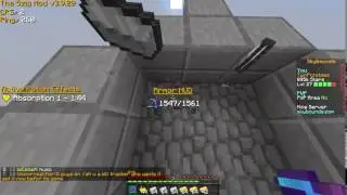 Minecraft Skybounds - Bug - Unbreaking doesn't work on ores in outposts