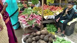 पचम्बा, जिला- गिरिडीह, झारखण्ड में छठ पूजा का बाजार। Chhat Puja Market at Pachamba, Giridih (41) 5P