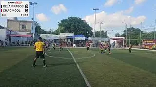 1er tiempo canchita cup relampagos vs real chacmool  3era jornada 