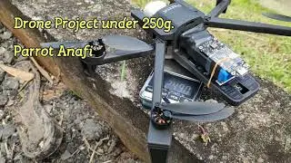 Drone Parrot Anafi under 250g 4k.