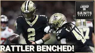 BENCHED: New Orleans Saints Turn To TYLER SHOUGH After Down Spencer Rattler, Offensive Performances
