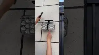 Light Up the Night Premium Solar Garden Lights Double Heads Double Power