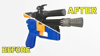 Making Han Solo's Blaster from a Nerf Gun