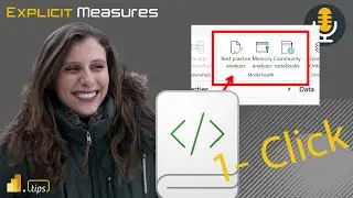 1-Click Notebooks - Ep.485 - Power BI tips
