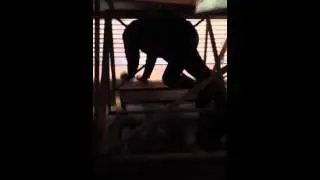 Alberto Alonzo climbs