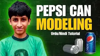 Create Stunning 3D Product Ads | Pepsi Can Modeling | Hindi / Urdu Tutorial Part 1