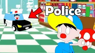 Shopping Animals in Supermarket | Original Animation (Cantonese)