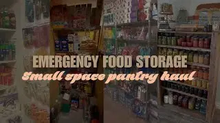 PREPPER PANTRY STOCKPILE TOUR | WHY START A PREPPER PANTRY | BEGINNER PREPPER IN TEXAS | #stockpile￼