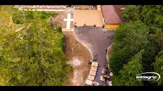 Прекрасный проект подъездной дороги из смолы!