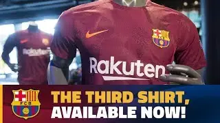 Nike presents dark maroon FC Barcelona third strip for 2017/18 season
