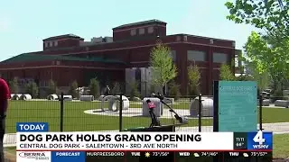 Dog park holds grand opening