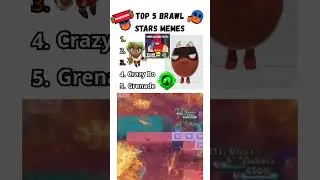 TOP 5 RANDOM MEMES #brawlstars #brawlstar #memes #funny #shorts