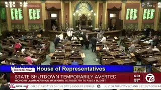Governor Whitmer signs continuation budget to temporarily avoid state government shutdown