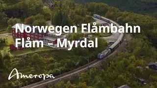 Norwegen Fl&aring;mbahn &ndash; Fl&aring;m nach Myrdal