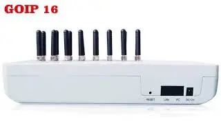 GOIP 16  CHANNELS VOIP GSM GATEWAY