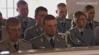 Merkel & zu Guttenberg trauern um deutsche Soldaten