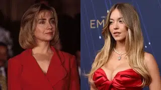 Hillary Clinton&rsquo;s throwback post draws surprising comparisons to Sydney Sweeney