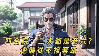 因一場意外穿越到了人人都在算計的四合院，搖身一變成為「二大爺」劉海中！他喊出霸氣口號：「我不是曹賊，但曹賊的快樂我知道！沒有人會一直等你，除了老六！」#穿越 #励志 #听书 #动漫推荐 #四合院
