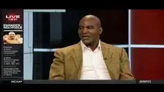 Evander Holyfield talks chasing Tyson and the madness of prime Mike Tyson 11-10-15