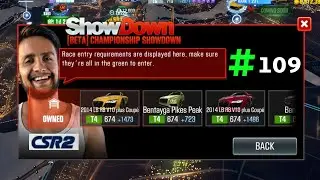 CSR Racing 2 | Championship Showdown | Top 4 Fastest Cars to use in, With Time ! | Season 109 | CSR2