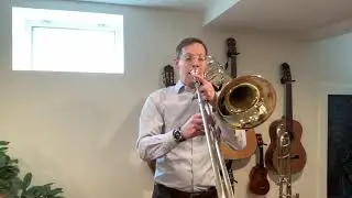 Kopprasch Etude for Trombone No. 1