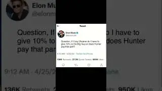 Elon Musk's Controversial Ukraine Tweet: A Satirical Take on Politics#ElonMusk #Ukraine
