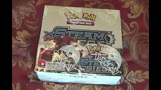 Pokemon Cards    Steam Siege Booster Box Opening   36 TCGO CODES!